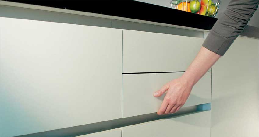 کابینت دستگیره مخفی