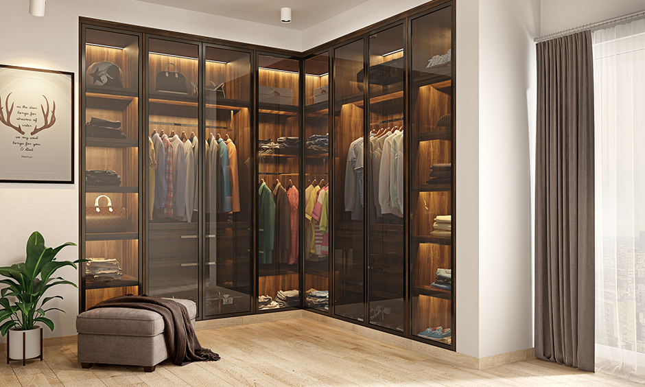 اجرای اتاق لباس مدرن